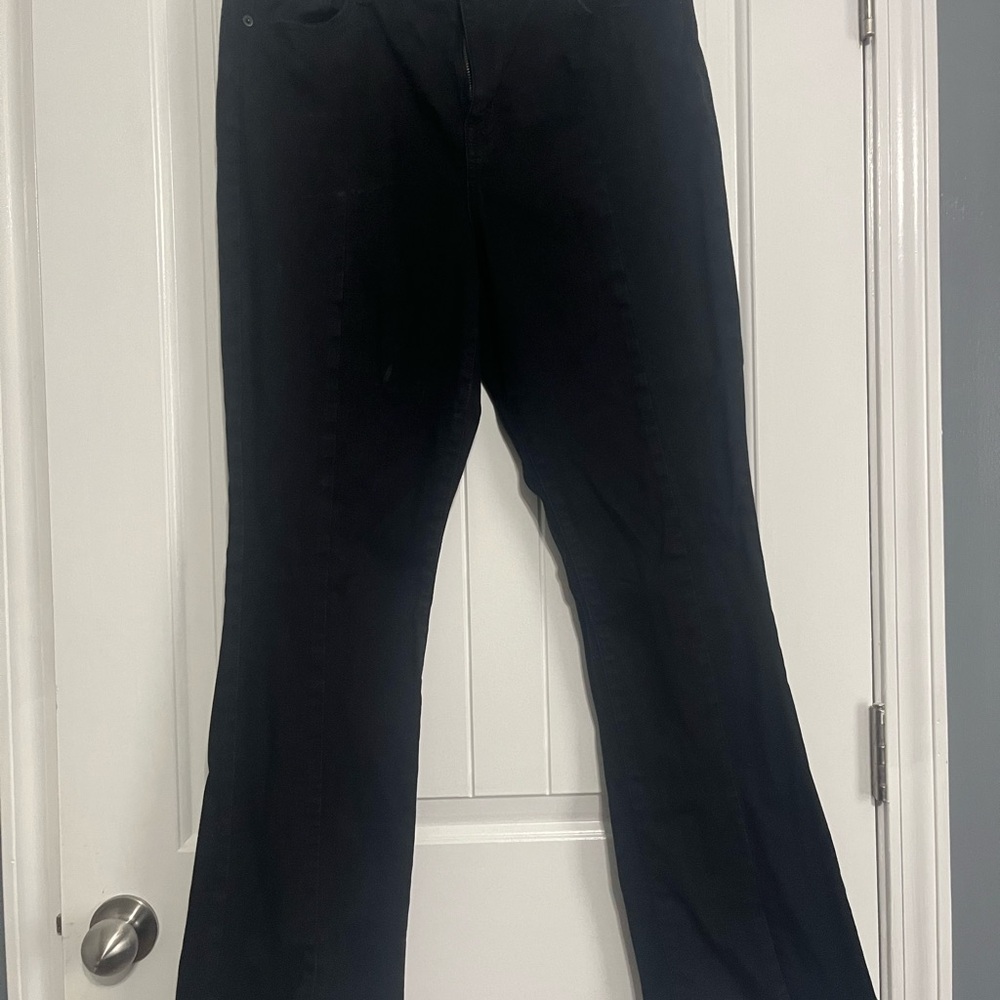 American Eagle Outfitters Black Flare Jeans